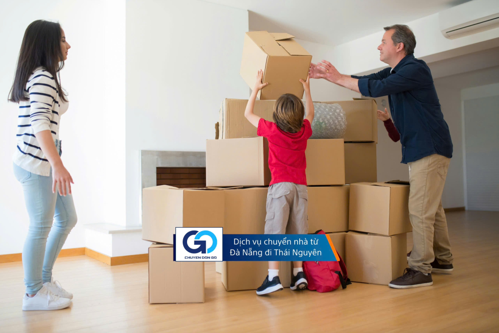 Dịch vụ chuyển nhà từ Đà Nẵng đi Thái Nguyên