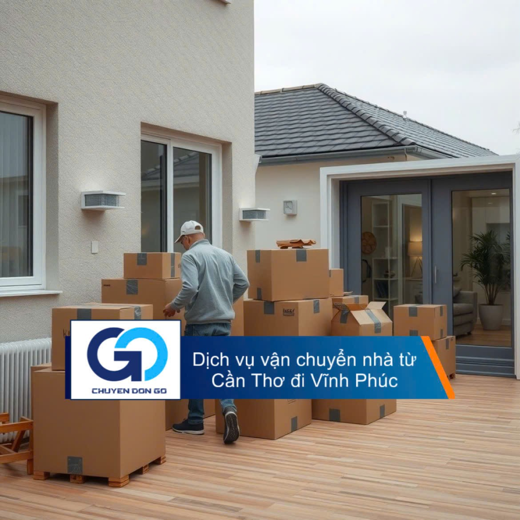 Dịch vụ chuyển nhà từ Cần Thơ đi Vĩnh Phúc