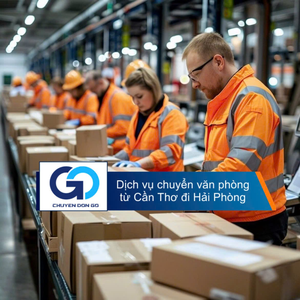 Dịch vụ chuyển văn phòng từ Cần Thơ đi Hải Phòng