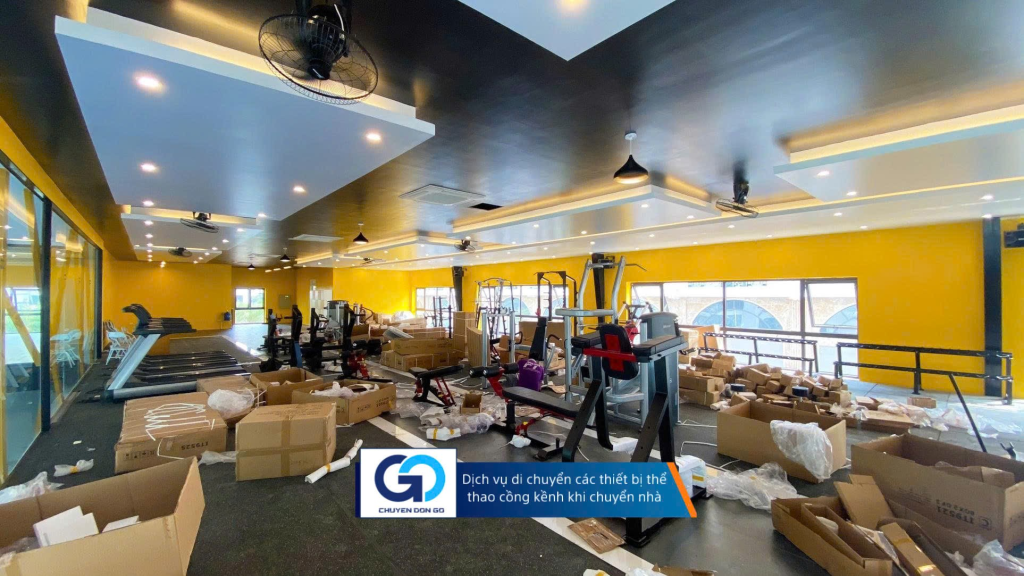 Dịch vụ di chuyển thiết bị thể thao cồng kềnh khi chuyển nhà
