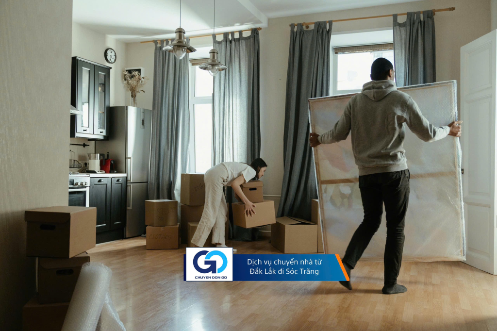 Dịch vụ chuyển nhà từ Đắk Lắk đi Sóc Trăng