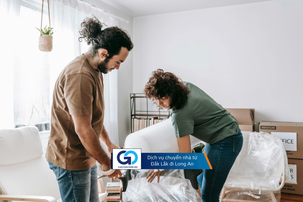 Dịch vụ chuyển nhà từ Đắk Lắk đi Long An