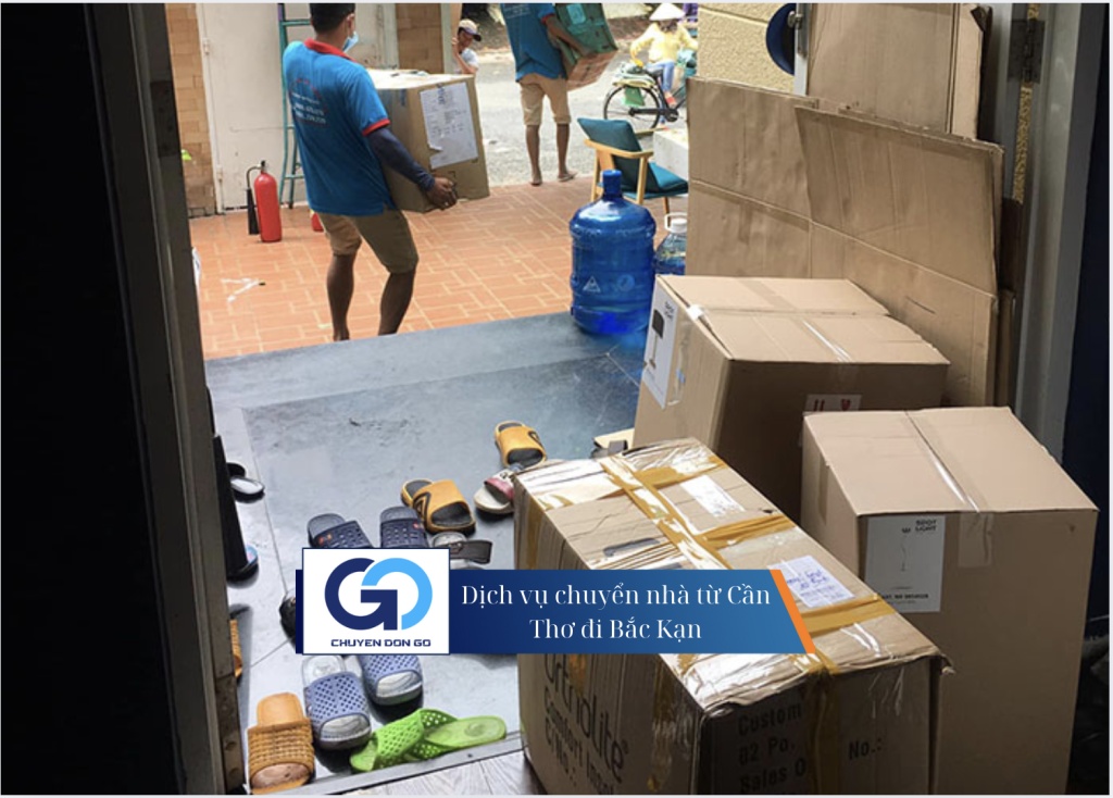Dịch vụ chuyển nhà từ Cần Thơ đi Bắc Kạn