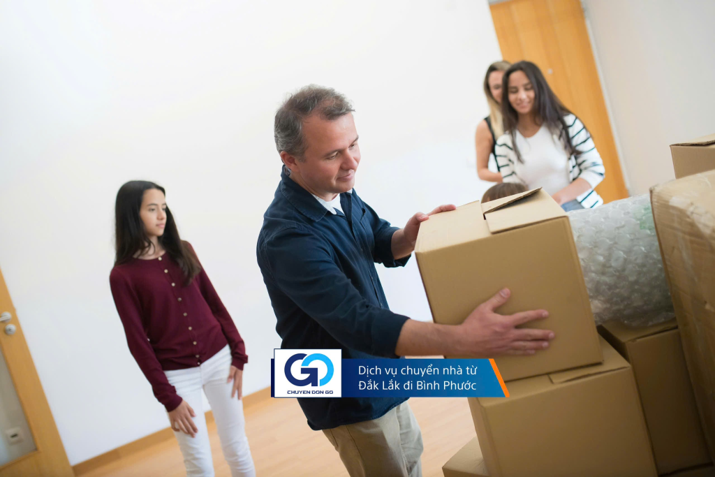Dịch vụ chuyển nhà từ Đắk Lắk đi Bình Phước