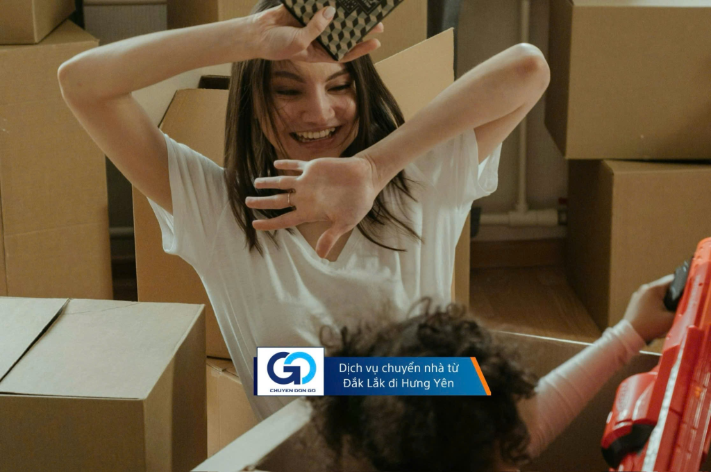 Dịch vụ chuyển nhà từ Đắk Lắk đi Hưng Yên