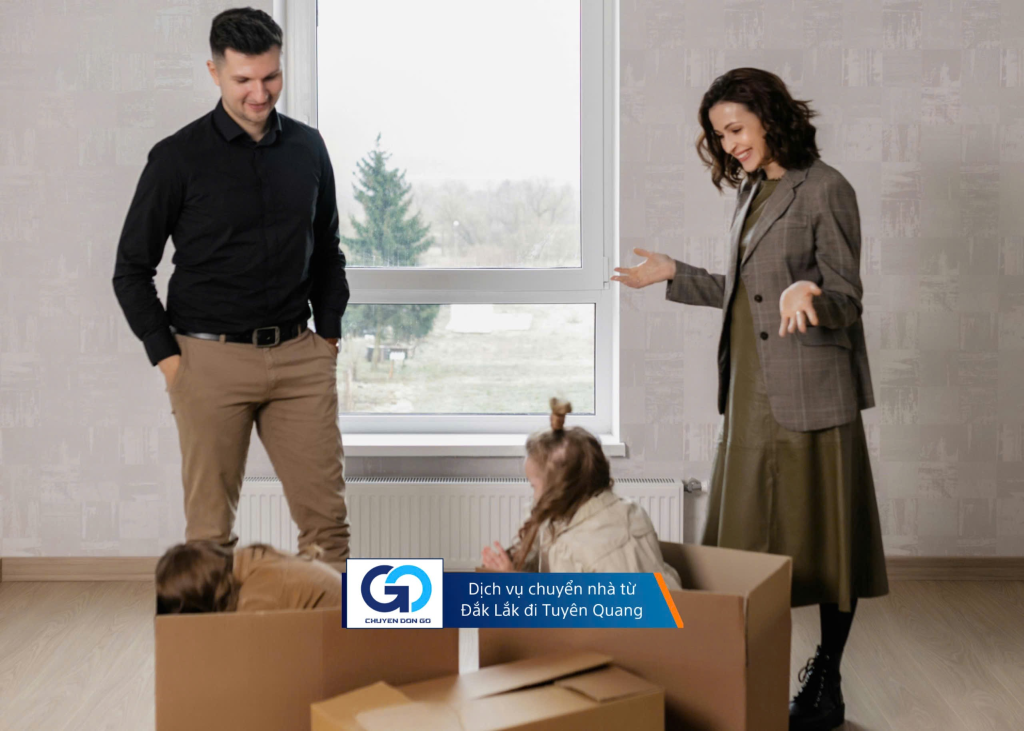 Dịch vụ chuyển nhà từ Đắk Lắk đi Tuyên Quang