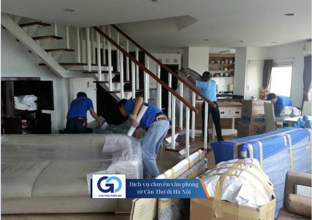 Dịch vụ chuyển văn phòng từ Cần Thơ đi Hà Nội