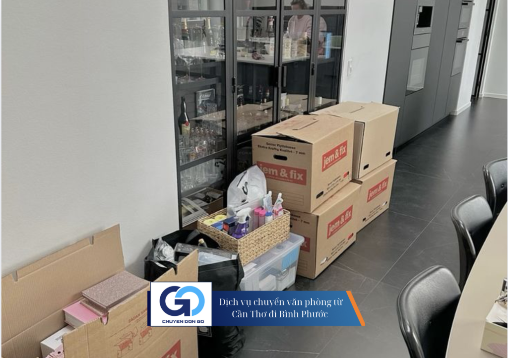Dịch vụ chuyển văn phòng từ Cần Thơ đi Bình Phước 