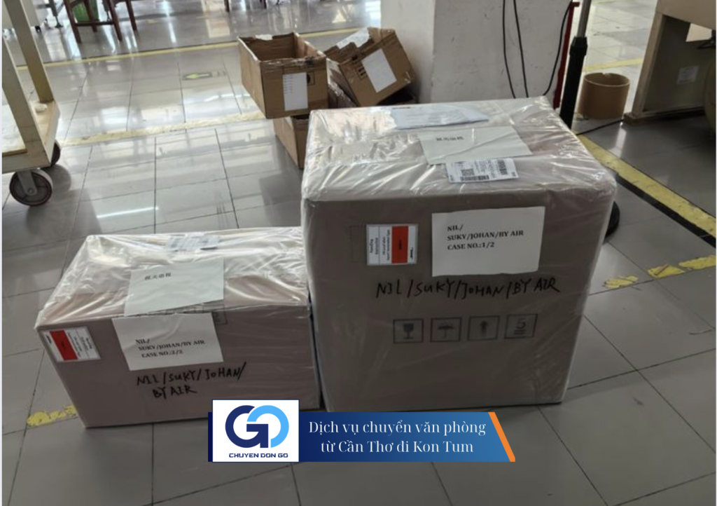 Dịch vụ chuyển văn phòng từ Cần Thơ đi Kon Tum
