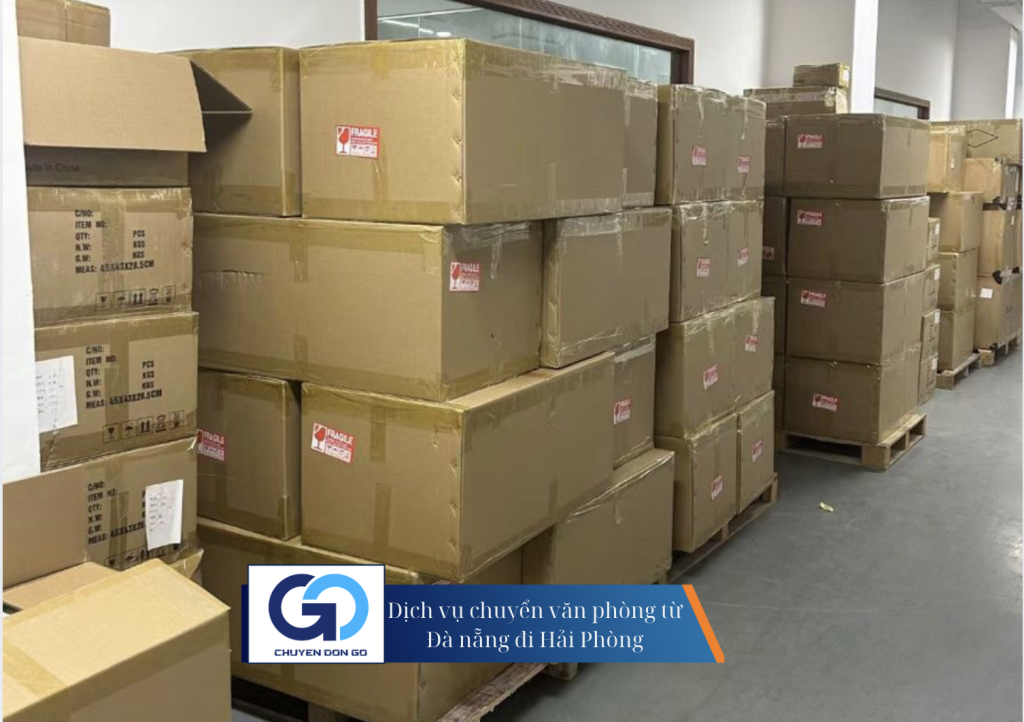 Dịch vụ chuyển văn phòng từ Đà nẵng đi Hải Phòng