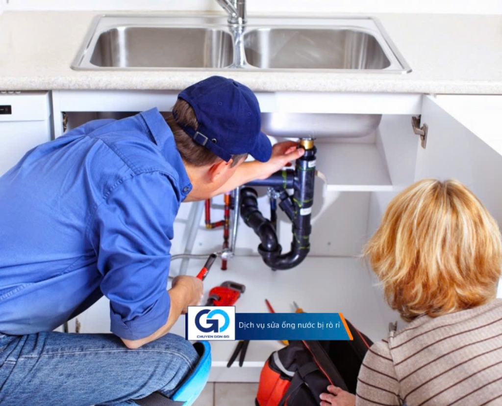 Dịch vụ sửa ống nước bị rò rỉ sau khi chuyển nhà xong