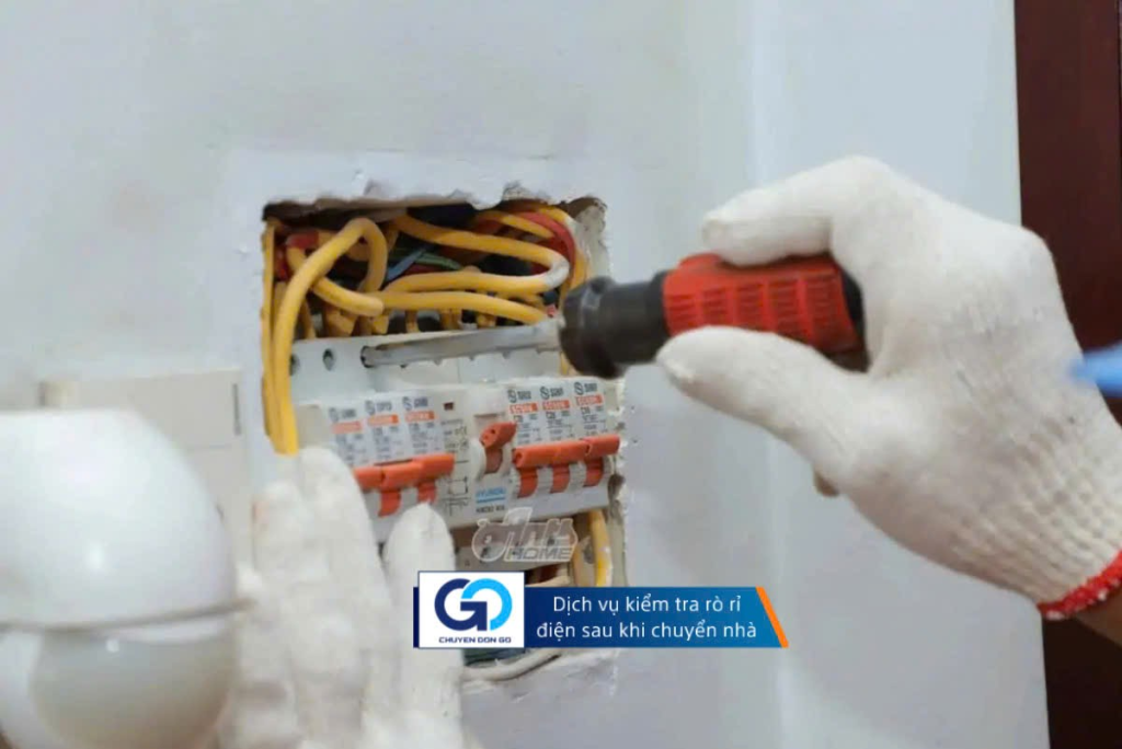 Dịch vụ kiểm tra rò rỉ điện sau khi chuyển nhà
