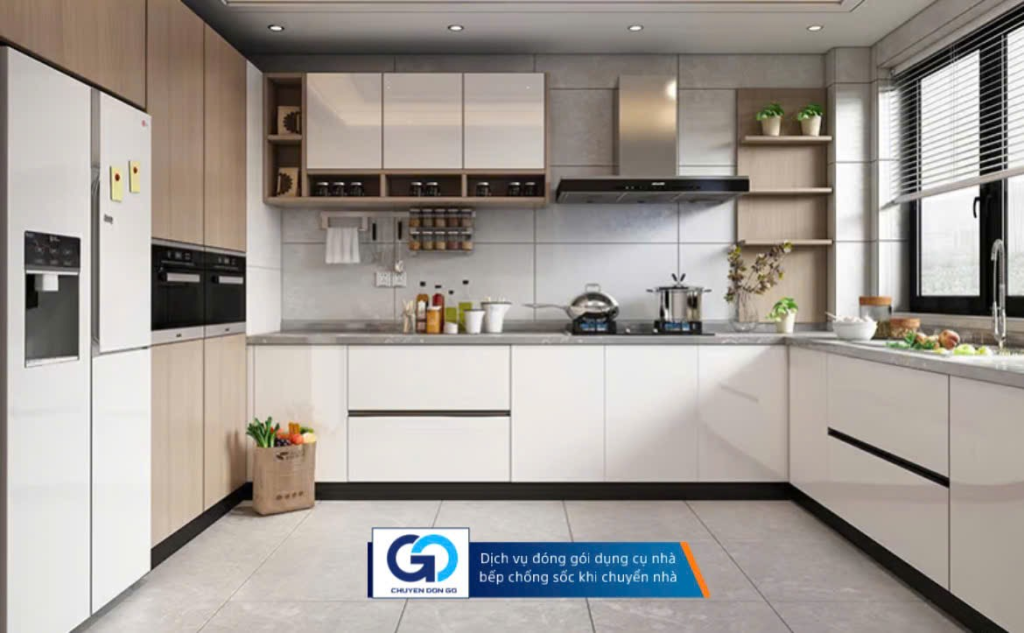 Dịch vụ đóng gói dụng cụ nhà bếp chống sốc khi chuyển nhà
