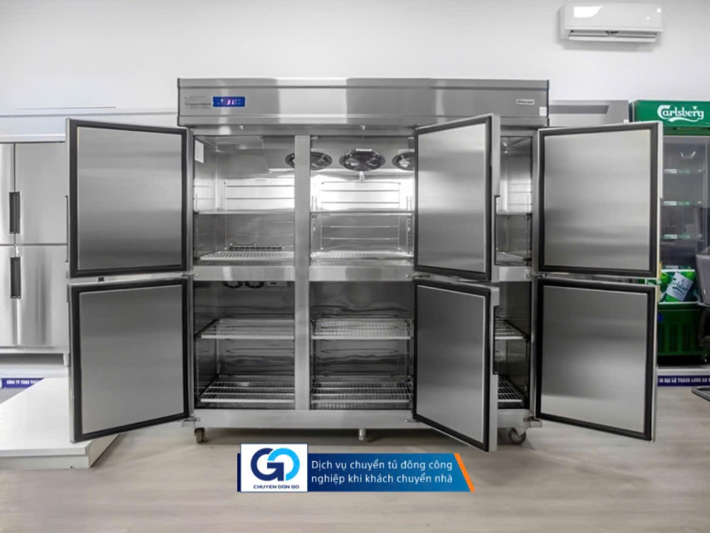 Dịch vụ chuyển tủ đông công nghiệp khi khách chuyển nhà