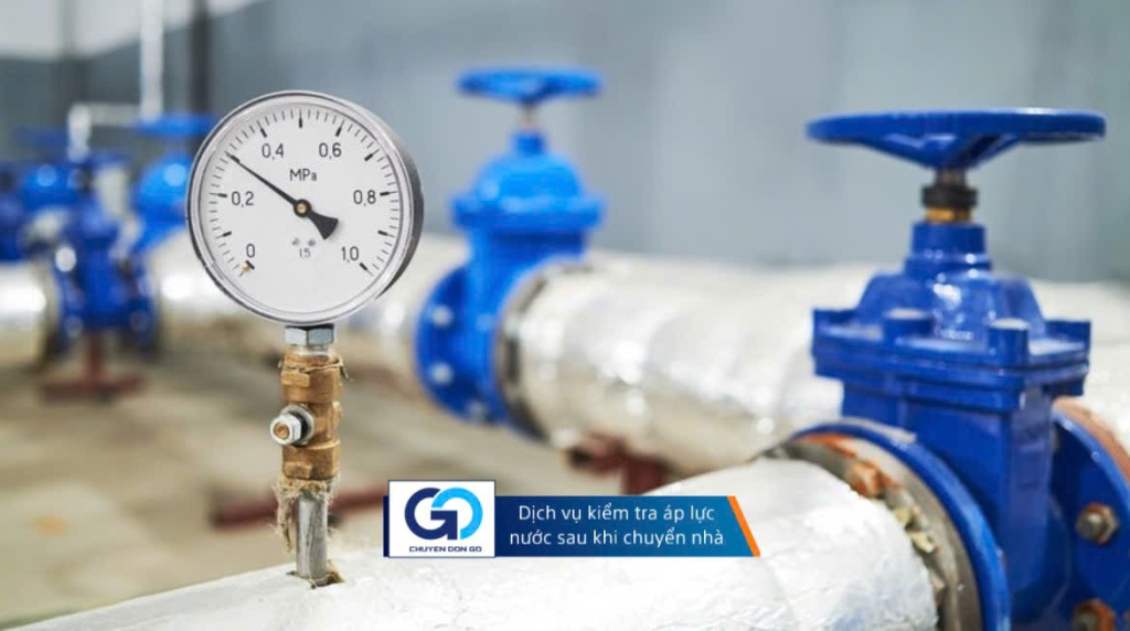 Dịch vụ kiểm tra áp lực nước sau khi chuyển nhà