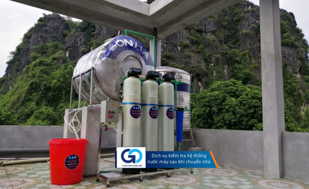Dịch vụ kiểm tra hệ thống nước máy sau khi chuyển nhà