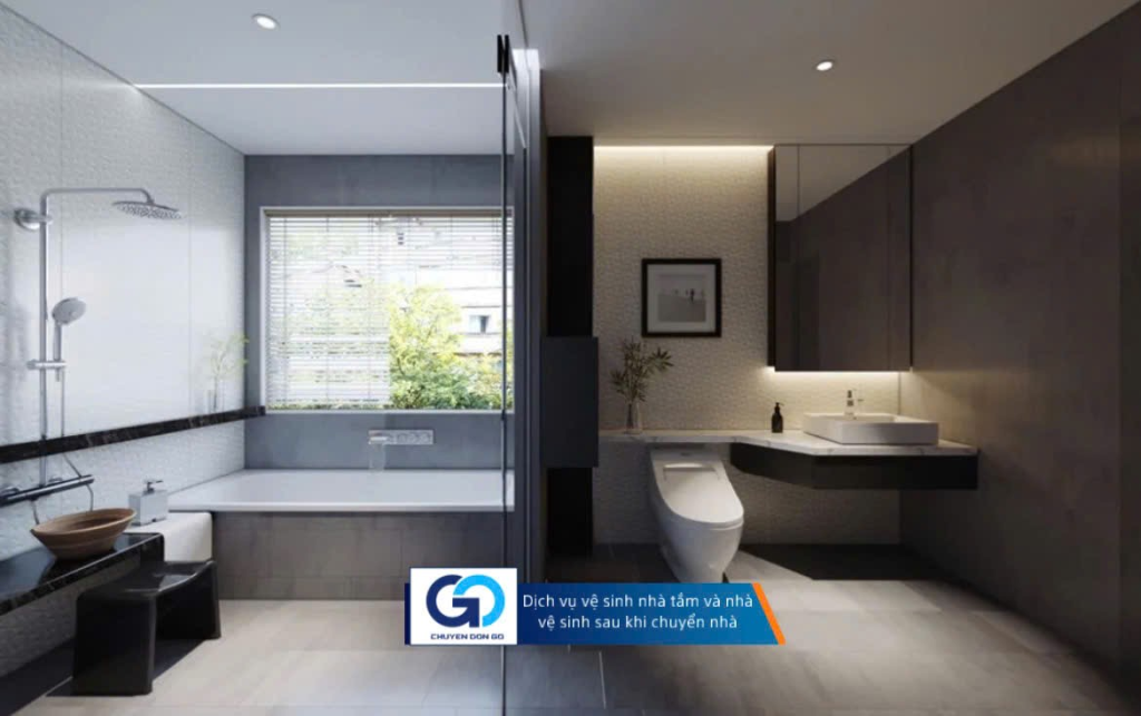 Dịch vụ vệ sinh nhà tắm và nhà vệ sinh sau khi chuyển nhà