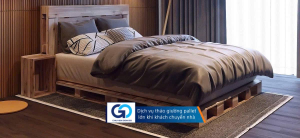 Dịch vụ tháo giường pallet lớn khi khách chuyển nhà