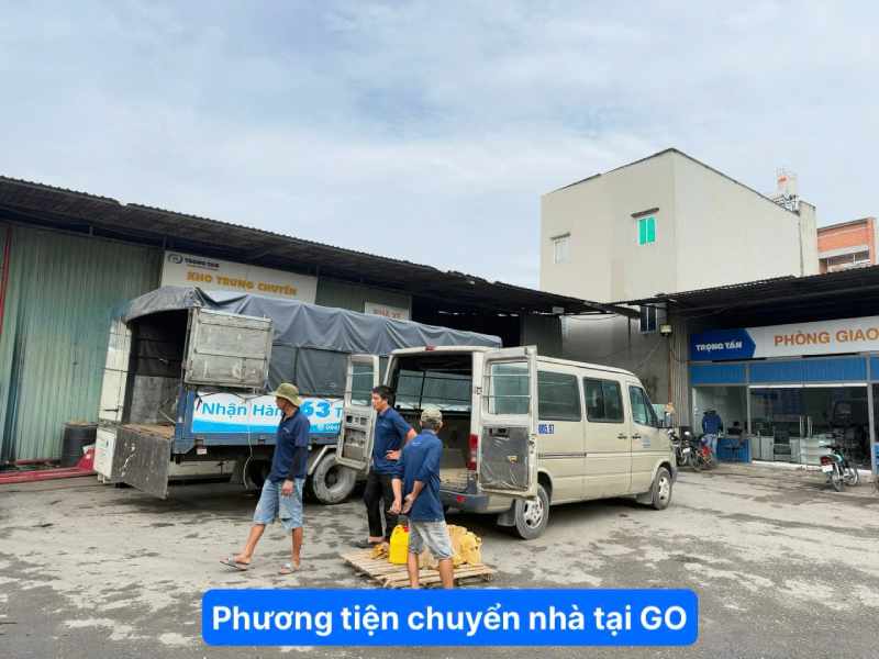 Phương tiện chuyển nhà tại Go