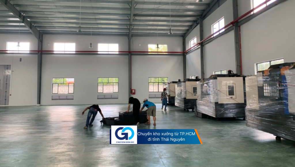 Chuyển kho xưởng từ TPHCM đi tỉnh Lào Cai