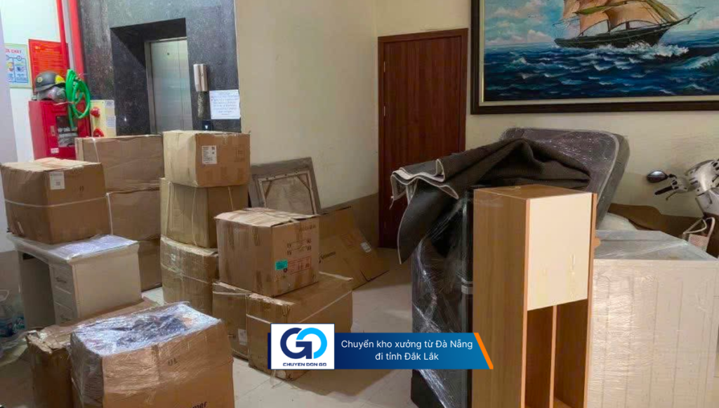 Chuyển kho xưởng từ Đà Nẵng đi tỉnh Đắk Lắk