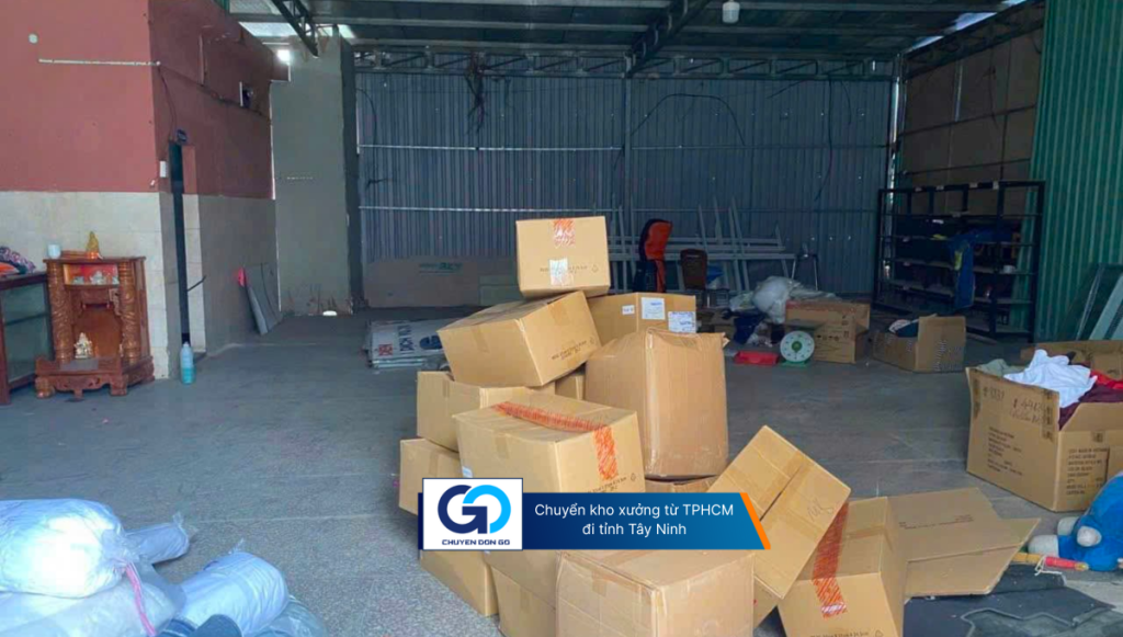 Chuyển kho xưởng từ TPHCM đi tỉnh Tây Ninh