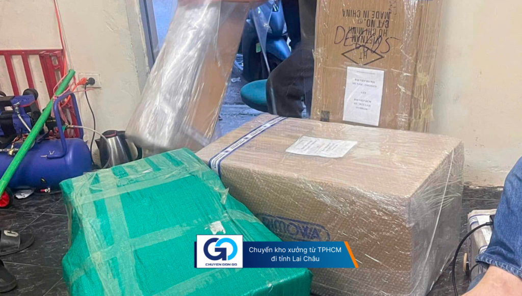 Chuyển kho xưởng từ TPHCM đi tỉnh Lai Châu