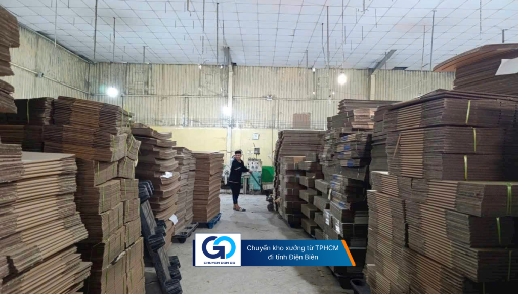 Chuyển kho xưởng từ TPHCM đi tỉnh Điện Biên