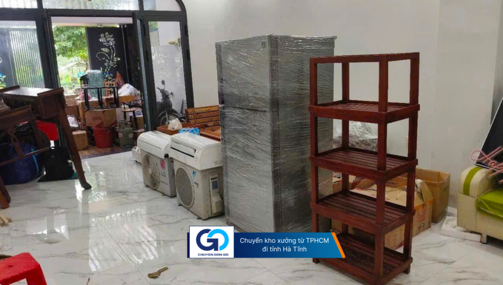Chuyển kho xưởng từ TPHCM đi tỉnh Hà Tĩnh