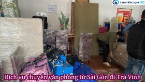 Dịch vụ chuyển văn phòng từ Sài Gòn đi Trà Vinh