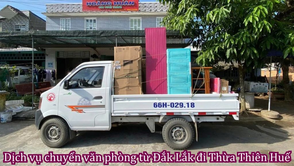 Dịch vụ chuyển văn phòng từ Đắk Lắk đi Thừa Thiên Huế