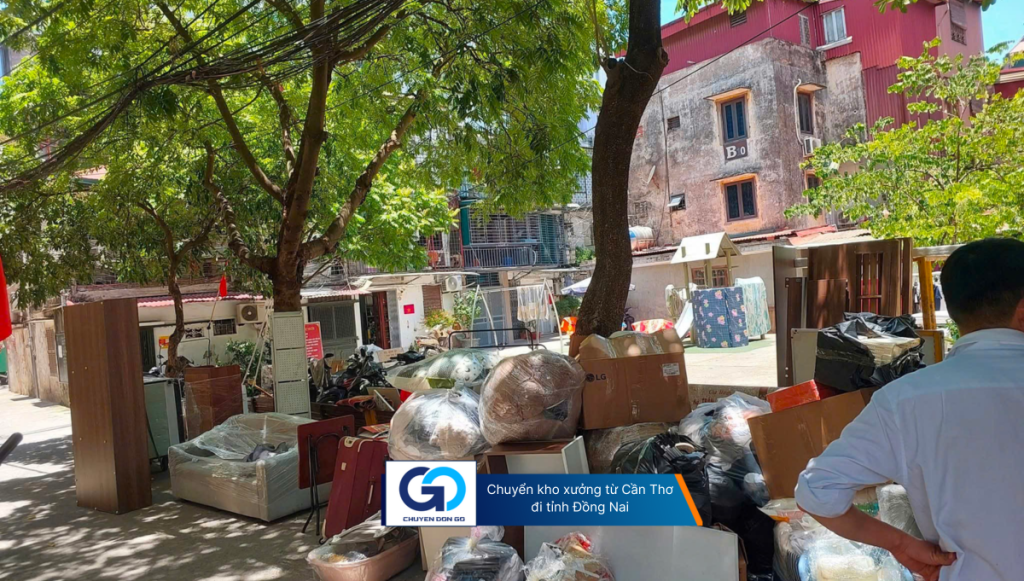 Chuyển kho xưởng từ Cần Thơ đi tỉnh Đồng Nai