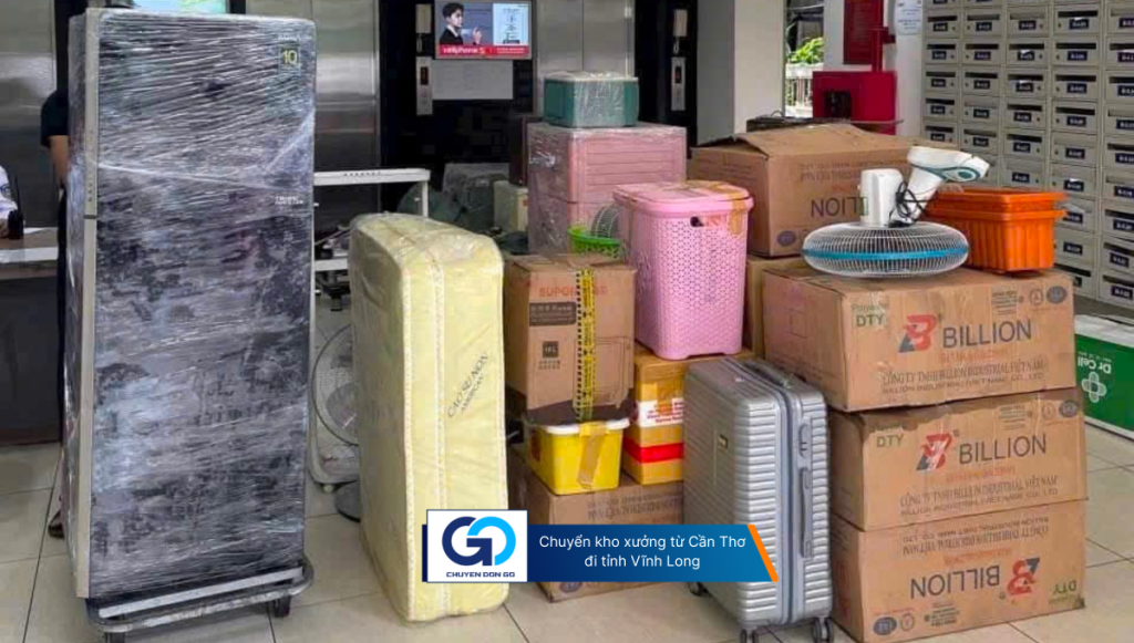 Chuyển kho xưởng từ Cần Thơ đi tỉnh Vĩnh Long