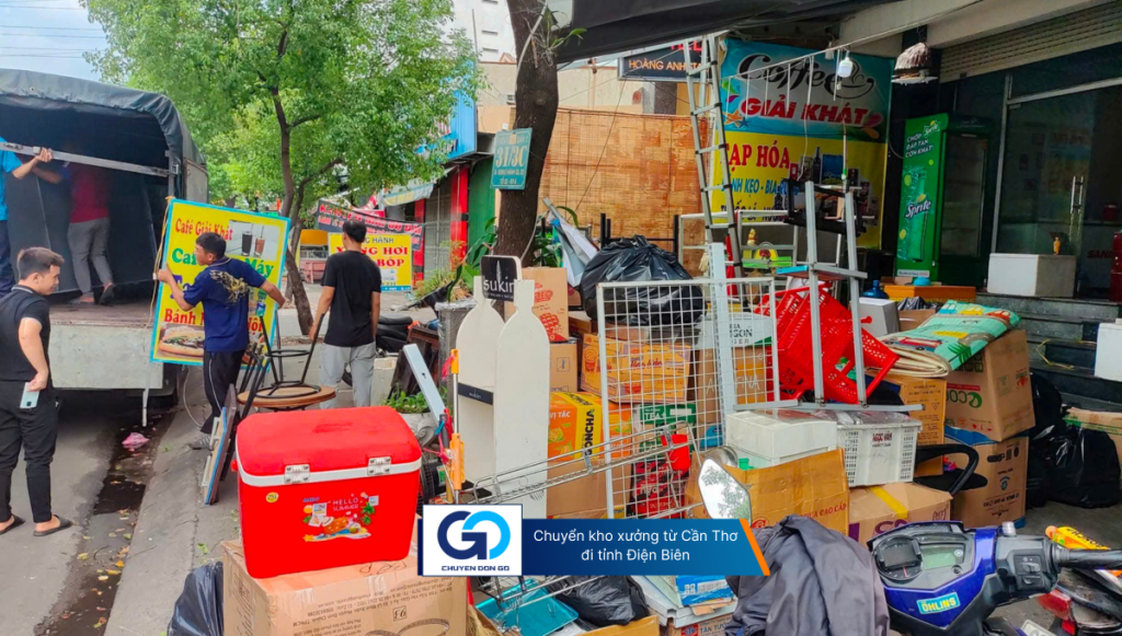 Chuyển kho xưởng từ Cần Thơ đi tỉnh Điện Biên