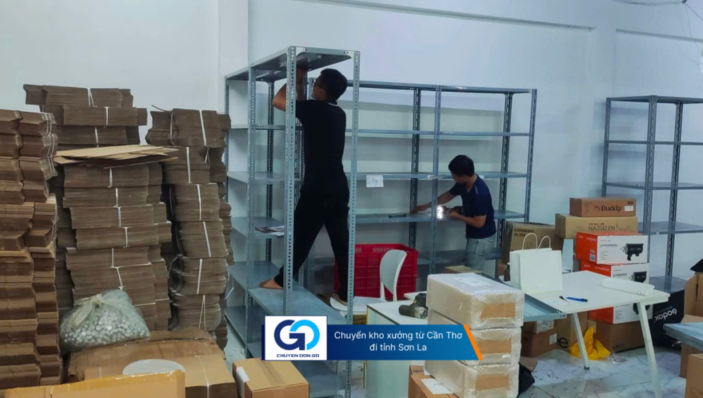 Chuyển kho xưởng từ Cần Thơ đi tỉnh Sơn La