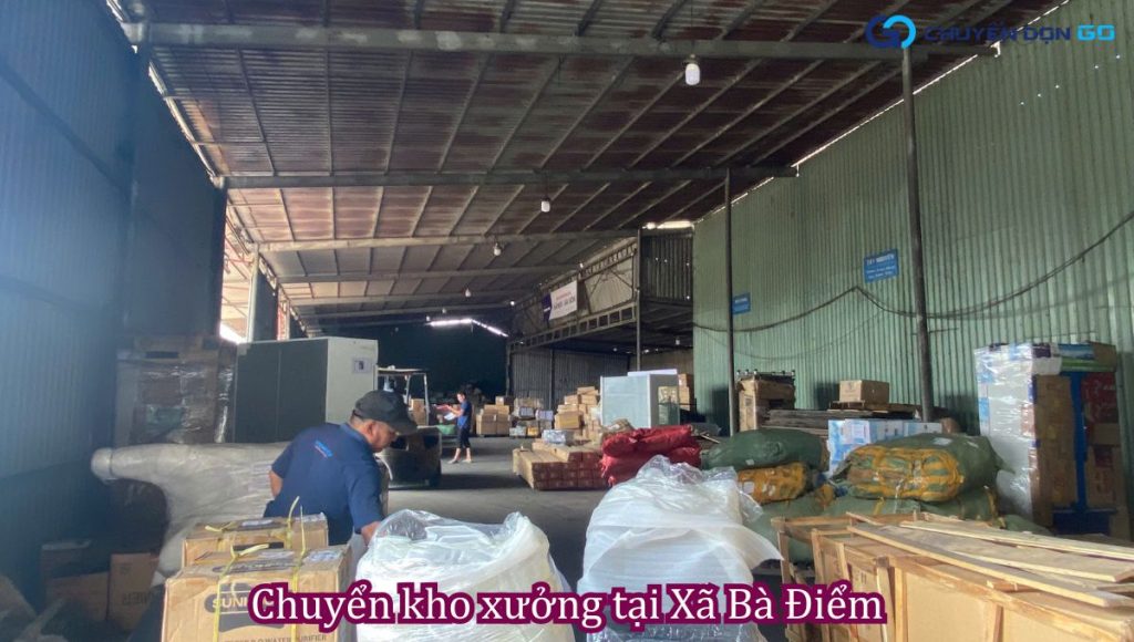 Chuyển kho xưởng tại Xã Bà Điểm