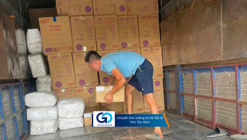 Chuyển kho xưởng từ Hà Nội đi tỉnh Tây Ninh