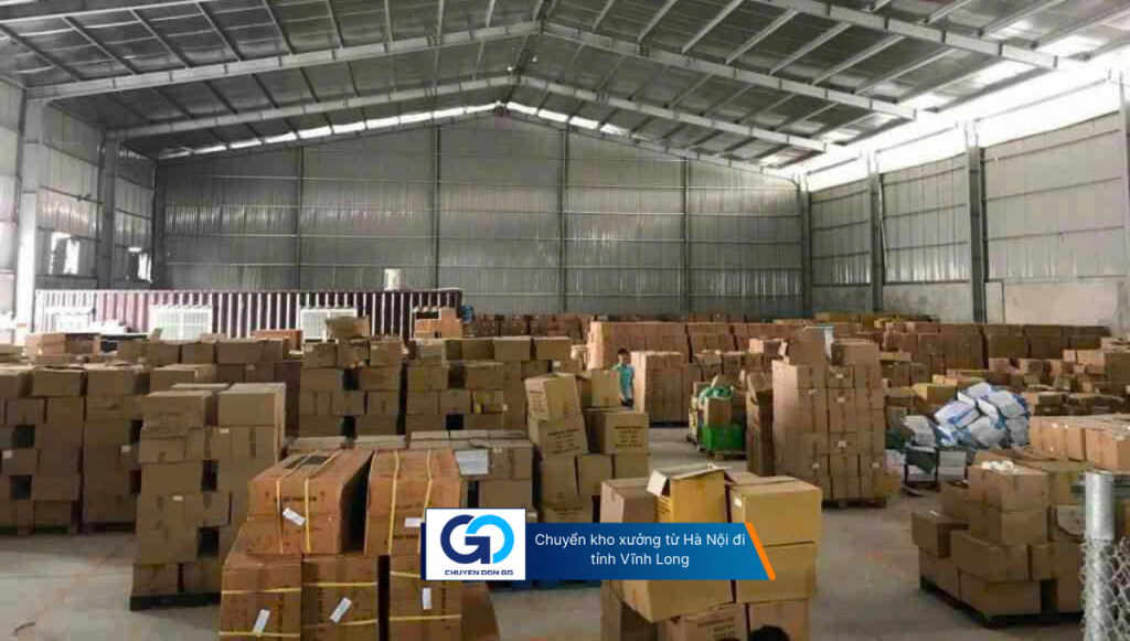 Chuyển kho xưởng từ Hà Nội đi tỉnh Vĩnh Long