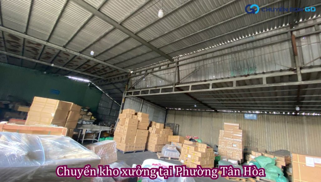 Chuyển kho xưởng tại Phường Tân Hòa