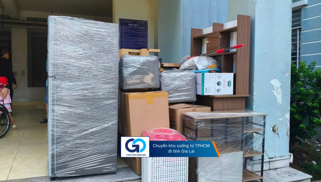 Chuyển kho xưởng từ TPHCM đi tỉnh Gia Lai