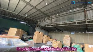 Chuyển kho xưởng tại Phường Tân Hòa