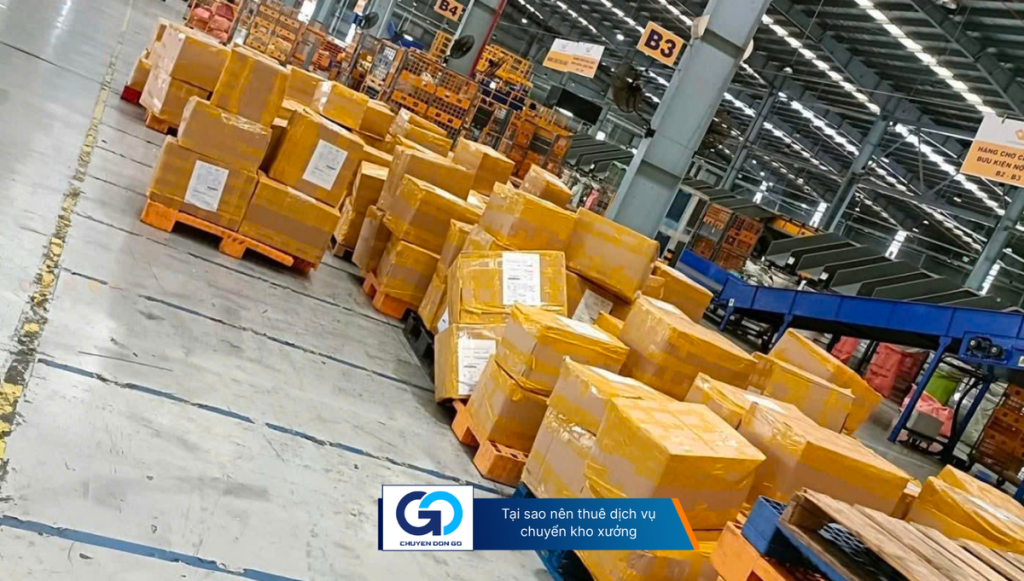 Tại sao nên thuê dịch vụ chuyển kho xưởng