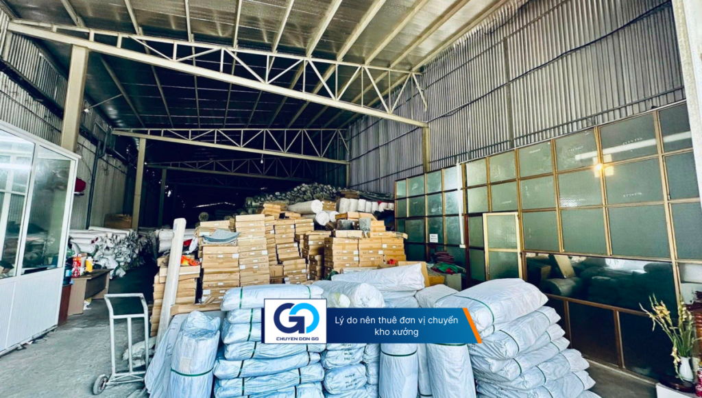 Lý do nên thuê đơn vị chuyển kho xưởng