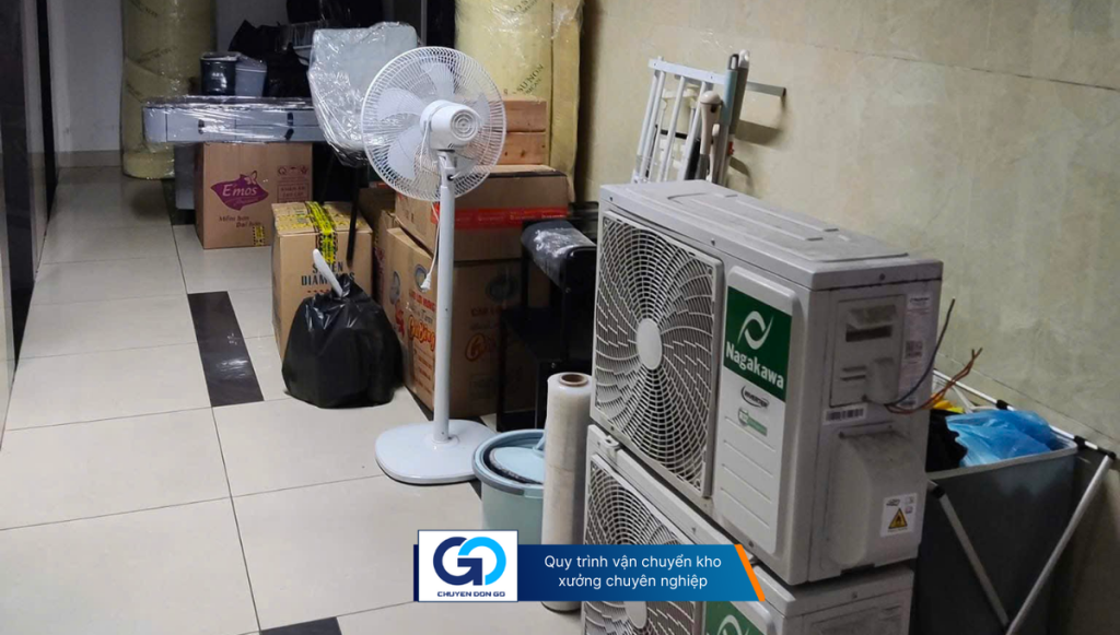 Quy trình vận chuyển kho xưởng chuyên nghiệp