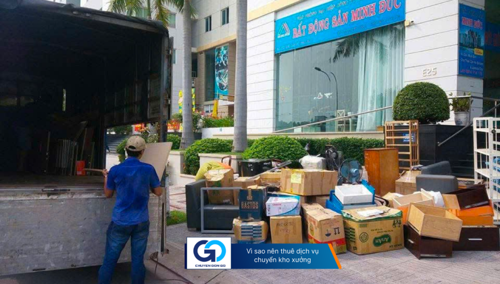  Vì sao nên thuê dịch vụ chuyển kho xưởng