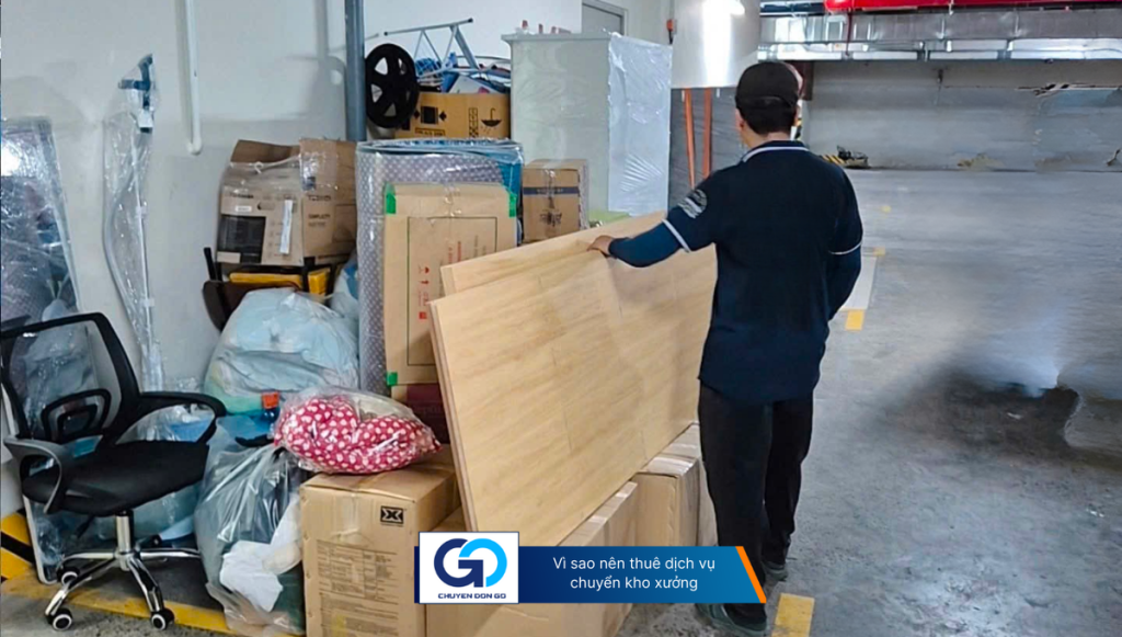 Vì sao nên thuê dịch vụ chuyển kho xưởng