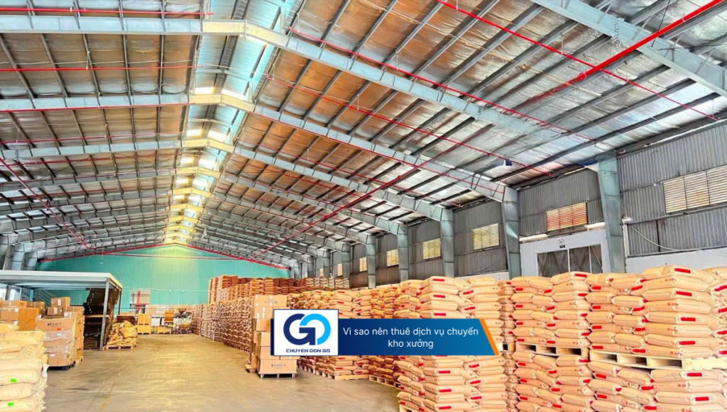Vì sao nên thuê dịch vụ chuyển kho xưởng