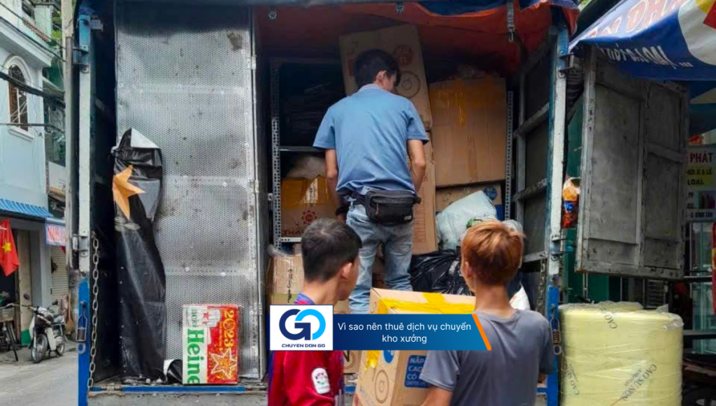 Vì sao nên thuê dịch vụ chuyển kho xưởng