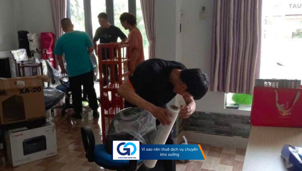 Vì sao nên thuê dịch vụ chuyển kho xưởng