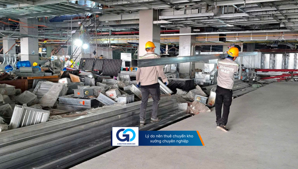  Lý do nên thuê chuyển kho xưởng chuyên nghiệp